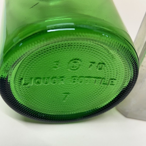 3 Vintage Bottles Antique Pharmacy / Medicine Bottles Cobalt Blue, Liquor Bottle - Picture 7 of 14